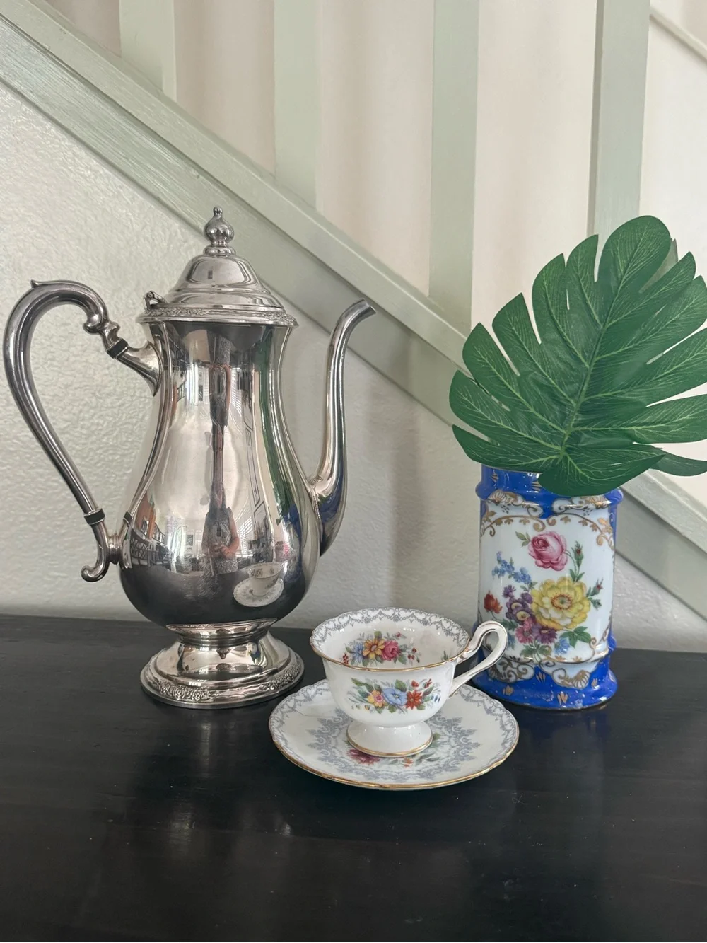 Vintage Silver Plated Coffee/Tea Pot
